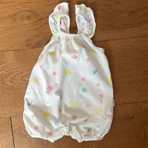 Baby Gap Ruffle Tank Onesie